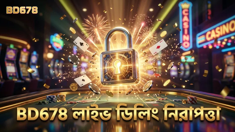 অন্ধ্র বাহারে BD678 এর লাইভ ডিলিং নিরাপত্তার প্রতীক।