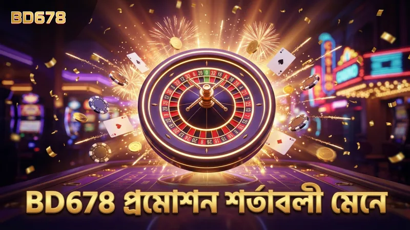 সেরা ৫টি BD678 প্রমোশন যা আপনার জয় বাড়াতে পারে 2 বোনাস শর্তাবলী মেনে BD678 প্রমোশন ব্যবহার করুন