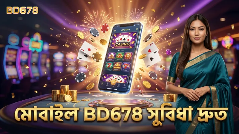 সেরা ৫টি BD678 প্রমোশন যা আপনার জয় বাড়াতে পারে 3 মোবাইল থেকে BD678 প্রমোশনের সুবিধা দ্রুত নিন