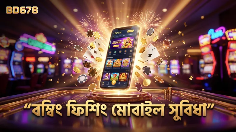 মোবাইলে বম্বিং ফিশিং গেমের দ্রুত লোডিং ও খেলার সুবিধা নিন