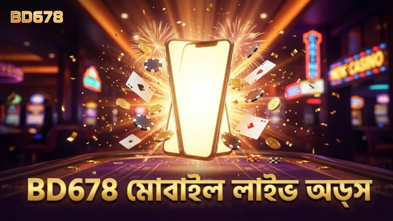 BD678 অ্যাপে মোবাইল থেকে বিপিএল লাইভ অডস দেখতে পারেন
