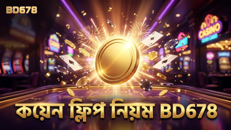 কয়েন ফ্লিপ গেম খেলার জন্য একটি সহজ নিয়মাবলি 2 কয়েন ফ্লিপ গেমের সঠিক নিয়ম BD678 প্ল্যাটফর্মে নিশ্চিত।