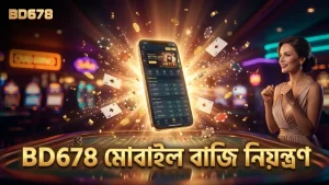 মোবাইল থেকে বাজির নিয়ম মেনে সঠিক হিসাব করুন BD678 এর সাথে