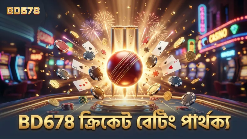 BD678-এ আইপিএল এবং সাধারণ ক্রিকেট বেটিংয়ের মৌলিক পার্থক্য বুঝুন