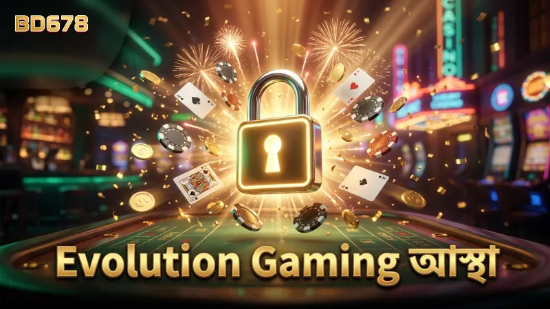 Evolution Gaming-এর লাইভ ক্যাসিনো পরিবেশে আস্থা রাখুন