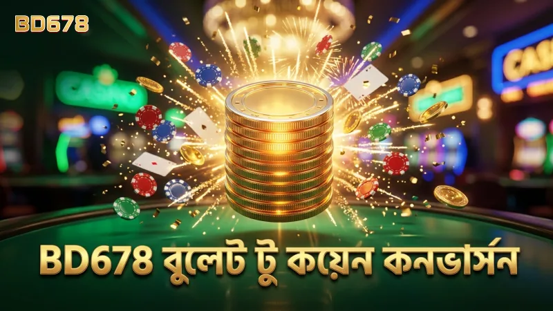 রিয়েল-টাইম বুলেট টু কয়েন কনভার্সন নিশ্চিত করে BD678