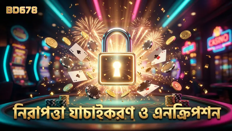 নিরাপত্তা নিশ্চিত করতে যাচাইকরণ ও এনক্রিপশন অপরিহার্য।