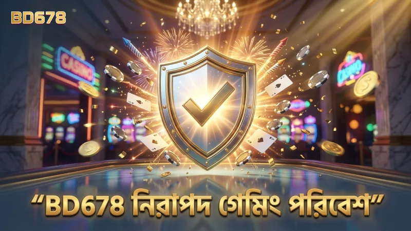 BD678 প্ল্যাটফর্মে নিরাপদ ও বিশ্বস্ত গেমিং পরিবেশ নিশ্চিত করা হয়