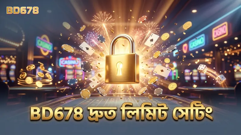 আপনার গেমিং নিয়ন্ত্রণে দায়িত্বশীল গেমিং এর প্রয়োজনীয়তা 1 BD678 প্ল্যাটফর্মে দ্রুত লিমিট সেট করে গেমিং নিয়ন্ত্রণ করুন