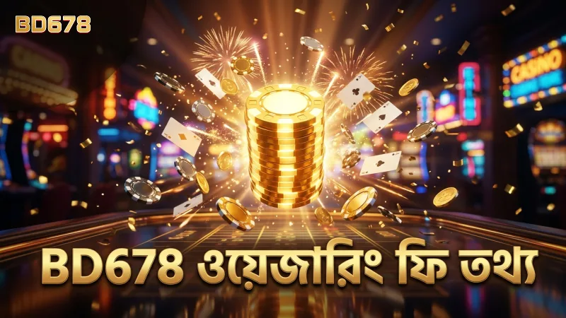 BD678 প্ল্যাটফর্মে ওয়েজারিং ও ফি সম্পর্কে সঠিক তথ্য নিন