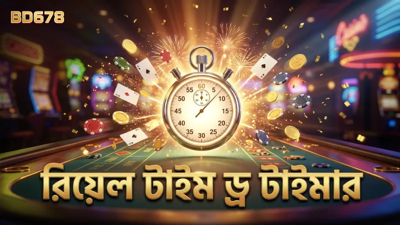 রিয়েল-টাইম ড্র টাইমার উইন গো জয়ে গুরুত্বপূর্ণ ভূমিকা রাখে