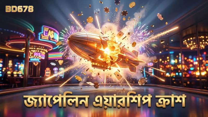 জ্যাপেলিন খেলায় বড় জয়ের আনন্দ উপভোগ করুন আজই 2 জ্যাপেলিন গেমের এয়ারশিপ ক্র্যাশ মোডের বাস্তব দৃশ্য